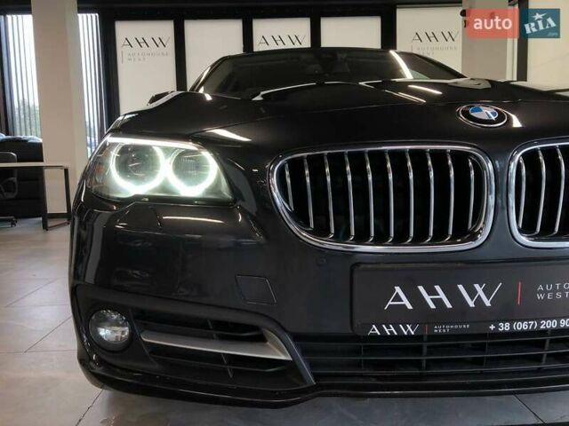 Серый БМВ 5 Серия, объемом двигателя 2 л и пробегом 185 тыс. км за 18900 $, фото 2 на Automoto.ua