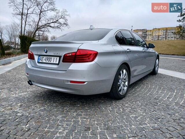 Серый БМВ 5 Серия, объемом двигателя 3 л и пробегом 161 тыс. км за 19900 $, фото 10 на Automoto.ua