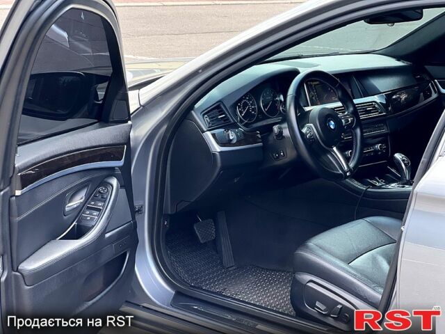 Серый БМВ 5 Серия, объемом двигателя 2 л и пробегом 219 тыс. км за 15000 $, фото 7 на Automoto.ua