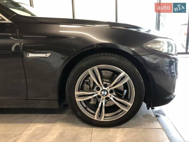 Серый БМВ 5 Серия, объемом двигателя 2 л и пробегом 185 тыс. км за 18900 $, фото 4 на Automoto.ua