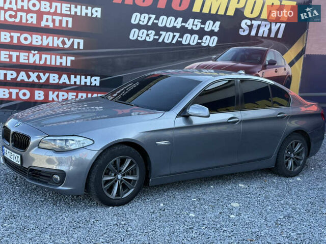 Сірий БМВ 5 Серія, об'ємом двигуна 2 л та пробігом 268 тис. км за 12500 $, фото 1 на Automoto.ua