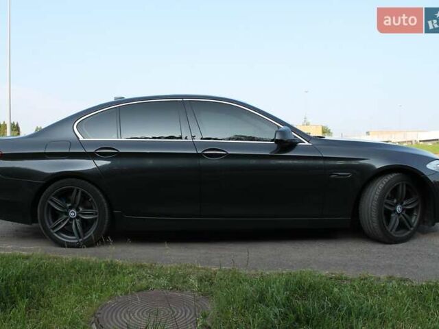 Серый БМВ 5 Серия, объемом двигателя 2 л и пробегом 175 тыс. км за 13350 $, фото 4 на Automoto.ua
