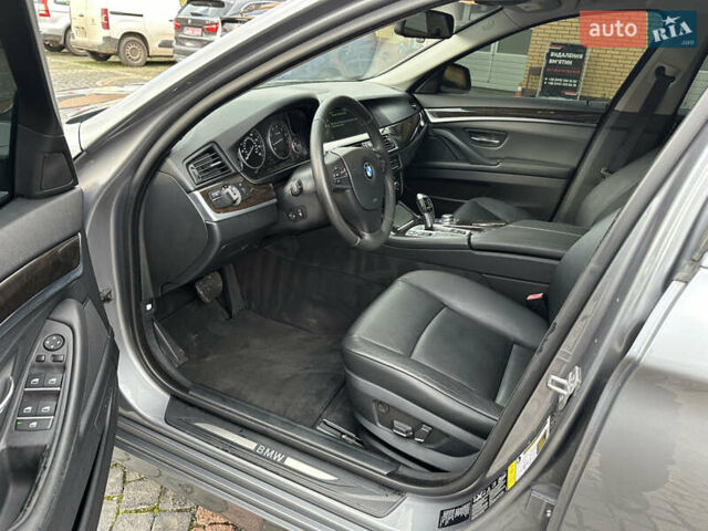 Серый БМВ 5 Серия, объемом двигателя 2 л и пробегом 148 тыс. км за 12500 $, фото 8 на Automoto.ua