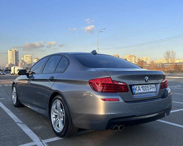 Серый БМВ 5 Серия, объемом двигателя 2 л и пробегом 196 тыс. км за 16500 $, фото 5 на Automoto.ua