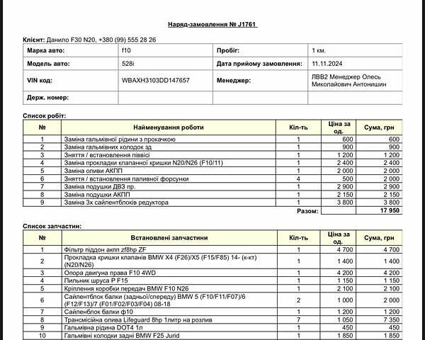 Серый БМВ 5 Серия, объемом двигателя 2 л и пробегом 170 тыс. км за 13500 $, фото 42 на Automoto.ua
