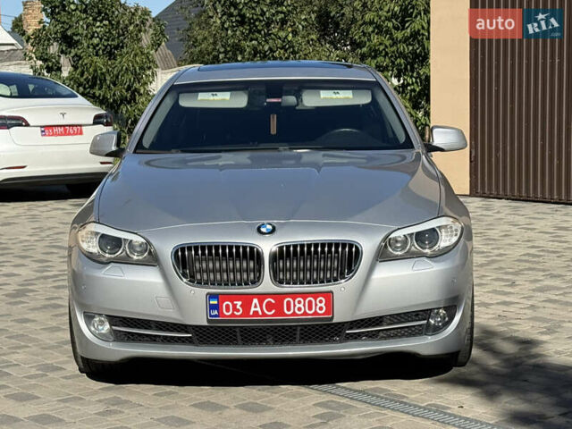 Сірий БМВ 5 Серія, об'ємом двигуна 2 л та пробігом 164 тис. км за 12400 $, фото 1 на Automoto.ua