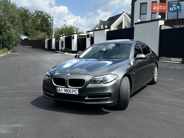Серый БМВ 5 Серия, объемом двигателя 2 л и пробегом 236 тыс. км за 18700 $, фото 2 на Automoto.ua