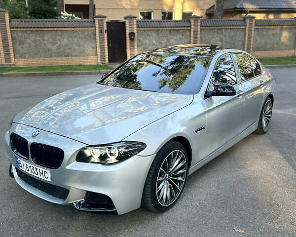 Серый БМВ 5 Серия, объемом двигателя 2 л и пробегом 198 тыс. км за 15500 $, фото 3 на Automoto.ua