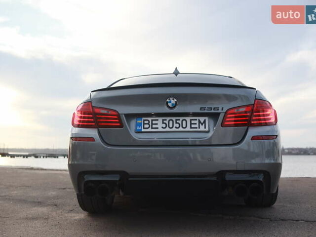 Серый БМВ 5 Серия, объемом двигателя 3 л и пробегом 127 тыс. км за 24999 $, фото 9 на Automoto.ua