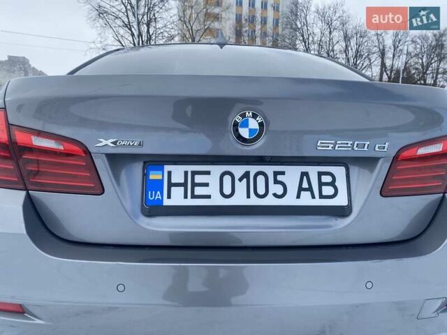 Серый БМВ 5 Серия, объемом двигателя 2 л и пробегом 189 тыс. км за 18500 $, фото 8 на Automoto.ua