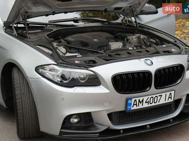 Серый БМВ 5 Серия, объемом двигателя 2 л и пробегом 212 тыс. км за 14000 $, фото 5 на Automoto.ua