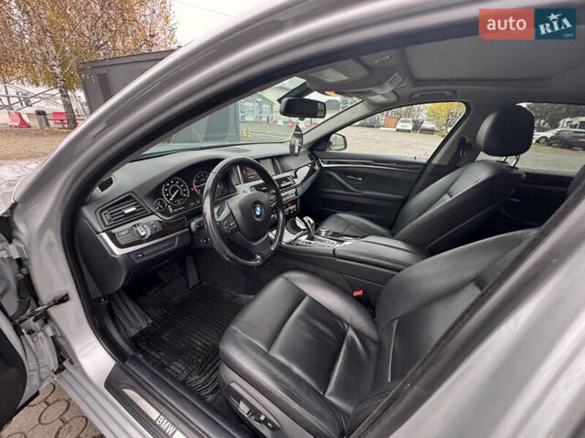 Серый БМВ 5 Серия, объемом двигателя 2 л и пробегом 194 тыс. км за 15650 $, фото 9 на Automoto.ua
