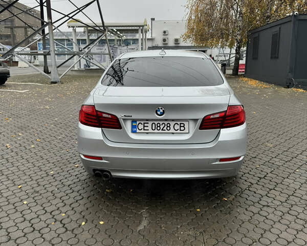 Серый БМВ 5 Серия, объемом двигателя 2 л и пробегом 194 тыс. км за 15650 $, фото 4 на Automoto.ua