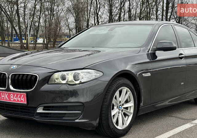 Серый БМВ 5 Серия, объемом двигателя 2 л и пробегом 190 тыс. км за 14800 $, фото 1 на Automoto.ua