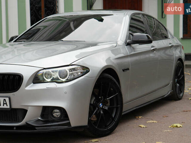 Серый БМВ 5 Серия, объемом двигателя 2 л и пробегом 212 тыс. км за 14000 $, фото 1 на Automoto.ua