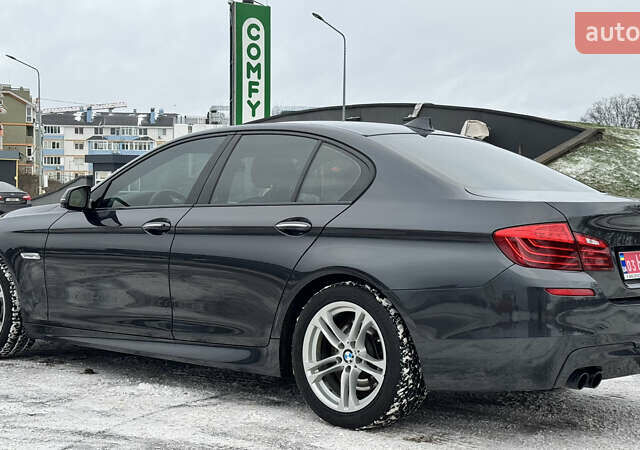 Серый БМВ 5 Серия, объемом двигателя 2 л и пробегом 195 тыс. км за 14600 $, фото 5 на Automoto.ua