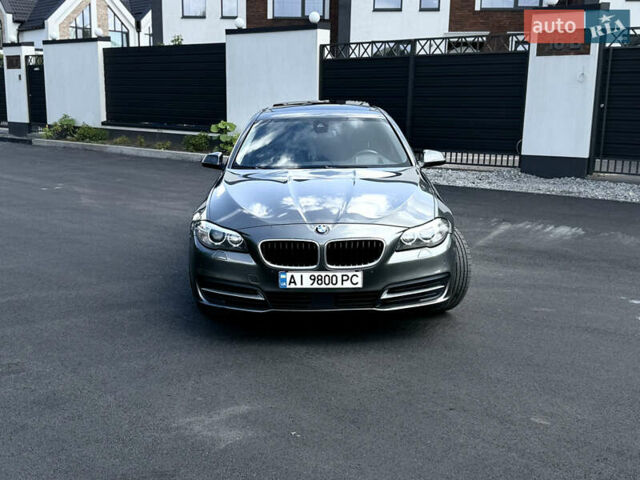 Серый БМВ 5 Серия, объемом двигателя 2 л и пробегом 236 тыс. км за 18700 $, фото 6 на Automoto.ua