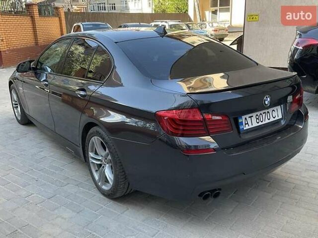 Серый БМВ 5 Серия, объемом двигателя 2 л и пробегом 212 тыс. км за 15500 $, фото 5 на Automoto.ua