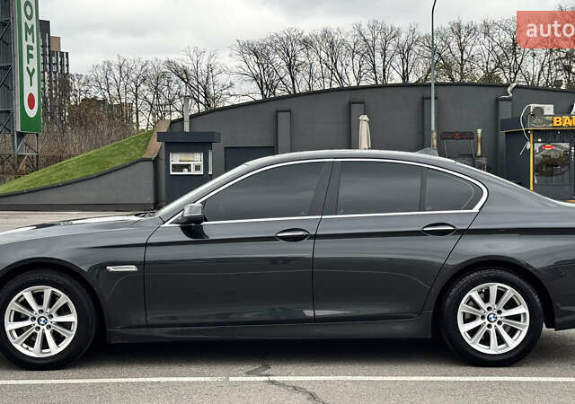 Серый БМВ 5 Серия, объемом двигателя 2 л и пробегом 190 тыс. км за 14800 $, фото 3 на Automoto.ua