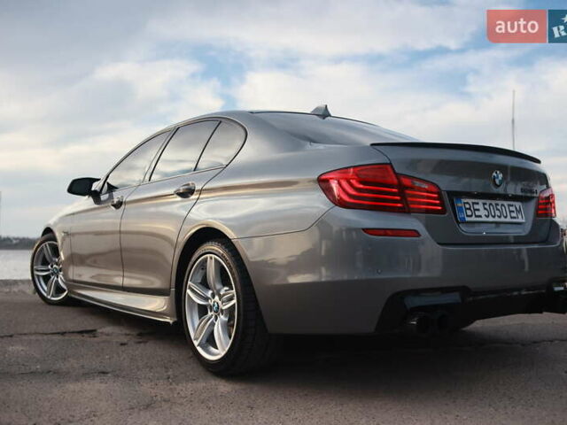 Серый БМВ 5 Серия, объемом двигателя 3 л и пробегом 127 тыс. км за 24999 $, фото 1 на Automoto.ua