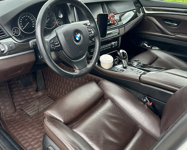 Серый БМВ 5 Серия, объемом двигателя 2 л и пробегом 295 тыс. км за 17200 $, фото 16 на Automoto.ua
