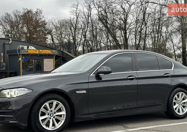 Серый БМВ 5 Серия, объемом двигателя 2 л и пробегом 190 тыс. км за 14800 $, фото 2 на Automoto.ua