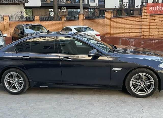 Серый БМВ 5 Серия, объемом двигателя 2 л и пробегом 212 тыс. км за 15500 $, фото 3 на Automoto.ua