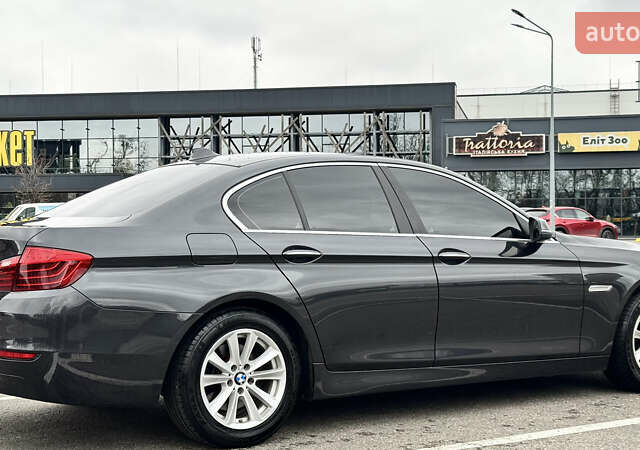 Серый БМВ 5 Серия, объемом двигателя 2 л и пробегом 190 тыс. км за 14800 $, фото 8 на Automoto.ua