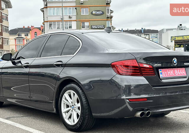 Серый БМВ 5 Серия, объемом двигателя 2 л и пробегом 190 тыс. км за 14800 $, фото 5 на Automoto.ua