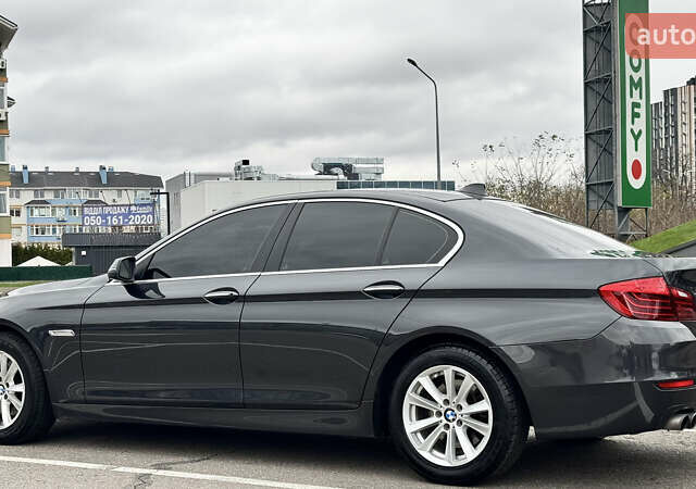Серый БМВ 5 Серия, объемом двигателя 2 л и пробегом 190 тыс. км за 14800 $, фото 4 на Automoto.ua