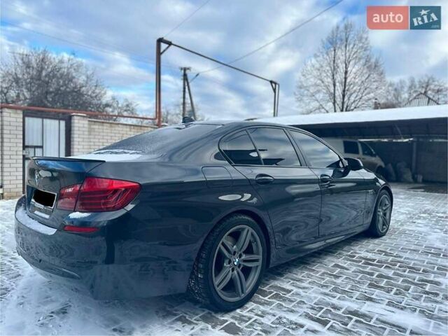 Серый БМВ 5 Серия, объемом двигателя 2 л и пробегом 208 тыс. км за 15000 $, фото 7 на Automoto.ua