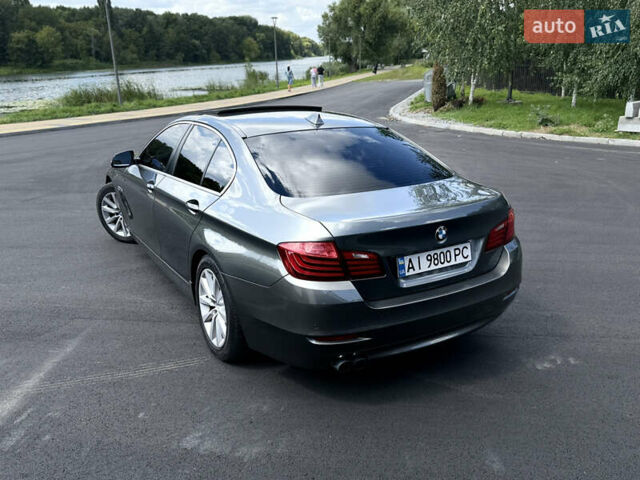 Серый БМВ 5 Серия, объемом двигателя 2 л и пробегом 236 тыс. км за 18700 $, фото 9 на Automoto.ua