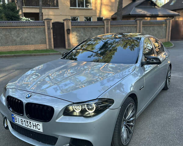Серый БМВ 5 Серия, объемом двигателя 2 л и пробегом 198 тыс. км за 15500 $, фото 9 на Automoto.ua