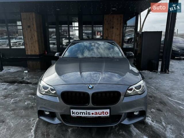 Серый БМВ 5 Серия, объемом двигателя 2 л и пробегом 102 тыс. км за 20599 $, фото 12 на Automoto.ua