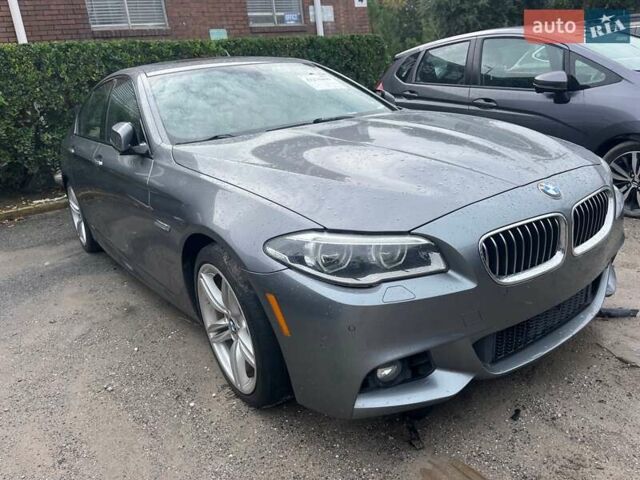 Серый БМВ 5 Серия, объемом двигателя 3 л и пробегом 153 тыс. км за 15000 $, фото 1 на Automoto.ua