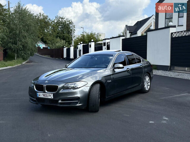 Серый БМВ 5 Серия, объемом двигателя 2 л и пробегом 236 тыс. км за 18700 $, фото 5 на Automoto.ua
