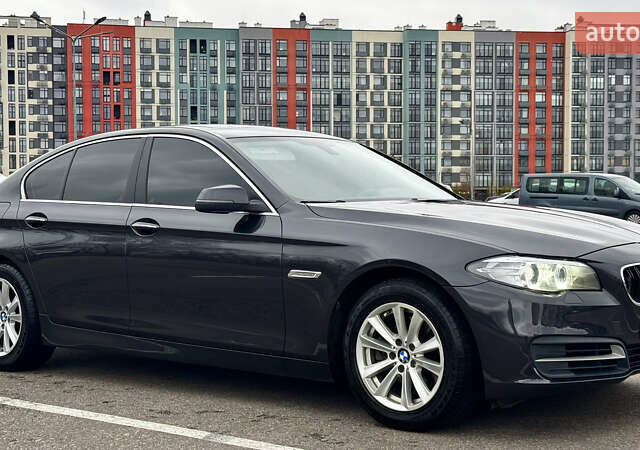 Серый БМВ 5 Серия, объемом двигателя 2 л и пробегом 190 тыс. км за 14800 $, фото 10 на Automoto.ua