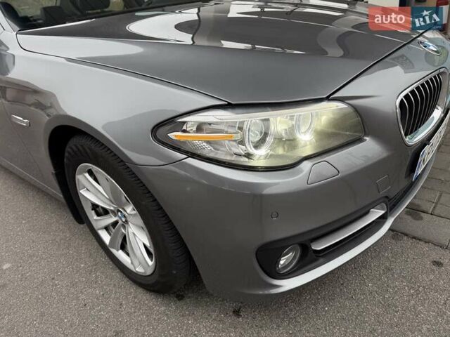 Серый БМВ 5 Серия, объемом двигателя 2 л и пробегом 61 тыс. км за 19999 $, фото 7 на Automoto.ua