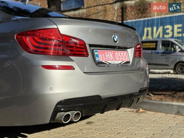 Серый БМВ 5 Серия, объемом двигателя 3 л и пробегом 183 тыс. км за 23550 $, фото 8 на Automoto.ua