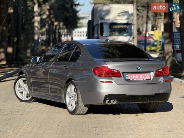 Серый БМВ 5 Серия, объемом двигателя 3 л и пробегом 183 тыс. км за 23550 $, фото 7 на Automoto.ua