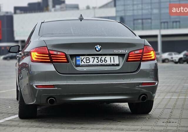 Сірий БМВ 5 Серія, об'ємом двигуна 3 л та пробігом 122 тис. км за 18100 $, фото 7 на Automoto.ua