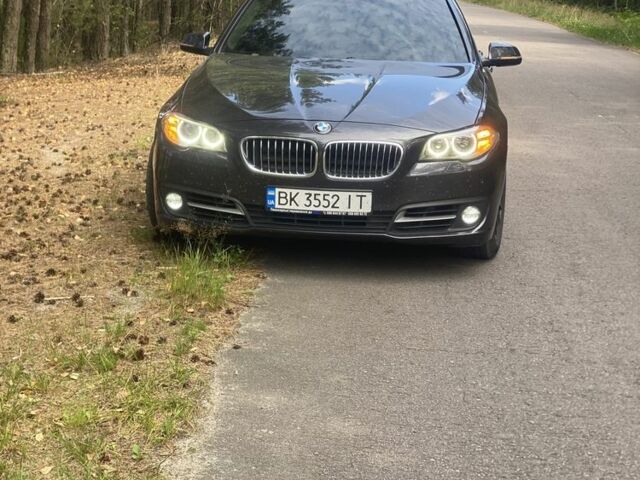 Серый БМВ 5 Серия, объемом двигателя 2 л и пробегом 285 тыс. км за 13700 $, фото 1 на Automoto.ua