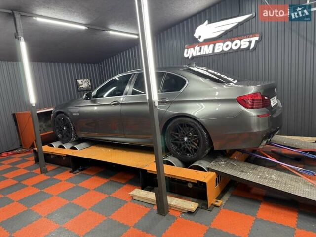 Сірий БМВ 5 Серія, об'ємом двигуна 3 л та пробігом 145 тис. км за 25000 $, фото 1 на Automoto.ua