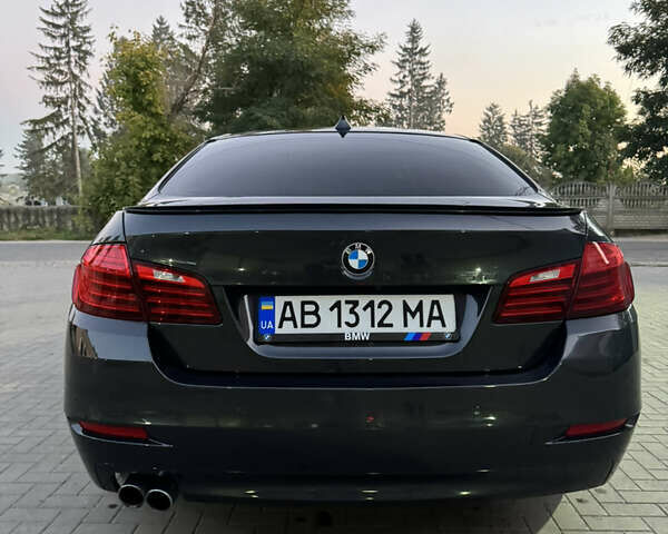 Серый БМВ 5 Серия, объемом двигателя 2 л и пробегом 163 тыс. км за 16600 $, фото 8 на Automoto.ua