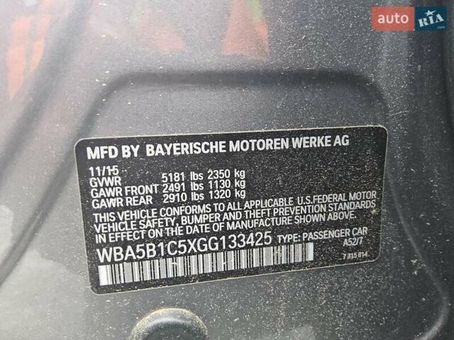 Сірий БМВ 5 Серія, об'ємом двигуна 3 л та пробігом 127 тис. км за 3800 $, фото 9 на Automoto.ua