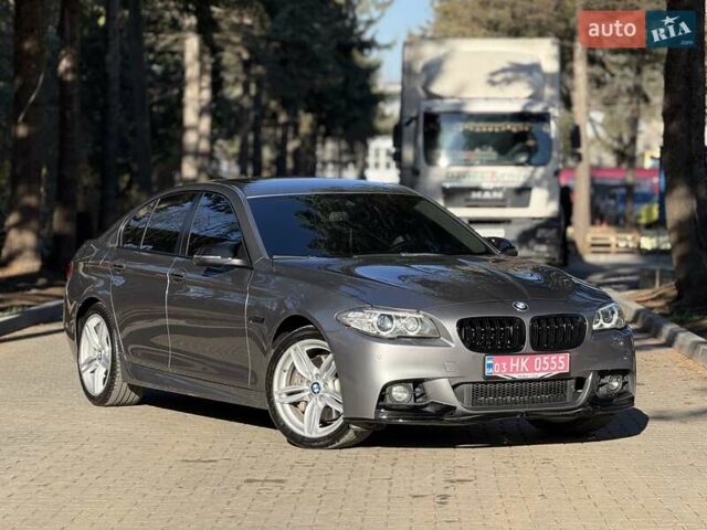 Серый БМВ 5 Серия, объемом двигателя 3 л и пробегом 183 тыс. км за 23550 $, фото 3 на Automoto.ua