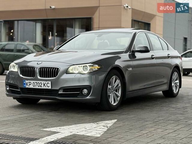 Серый БМВ 5 Серия, объемом двигателя 2 л и пробегом 61 тыс. км за 19999 $, фото 1 на Automoto.ua