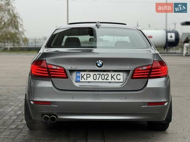 Серый БМВ 5 Серия, объемом двигателя 2 л и пробегом 61 тыс. км за 19999 $, фото 9 на Automoto.ua