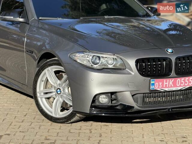 Серый БМВ 5 Серия, объемом двигателя 3 л и пробегом 183 тыс. км за 23550 $, фото 4 на Automoto.ua