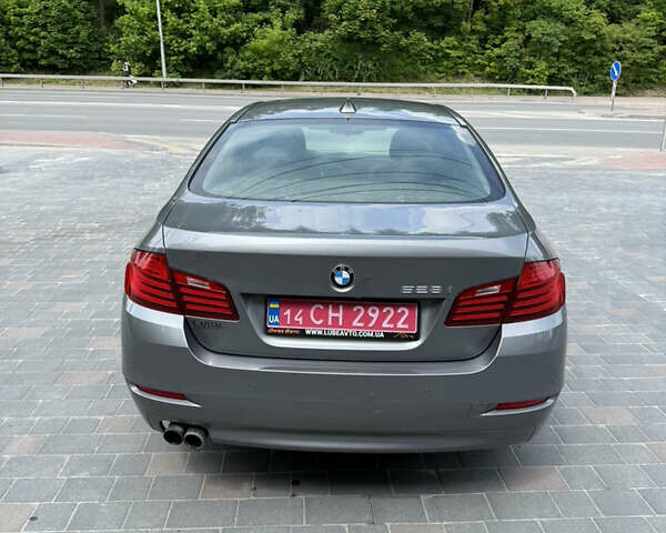 Серый БМВ 5 Серия, объемом двигателя 2 л и пробегом 287 тыс. км за 13300 $, фото 6 на Automoto.ua